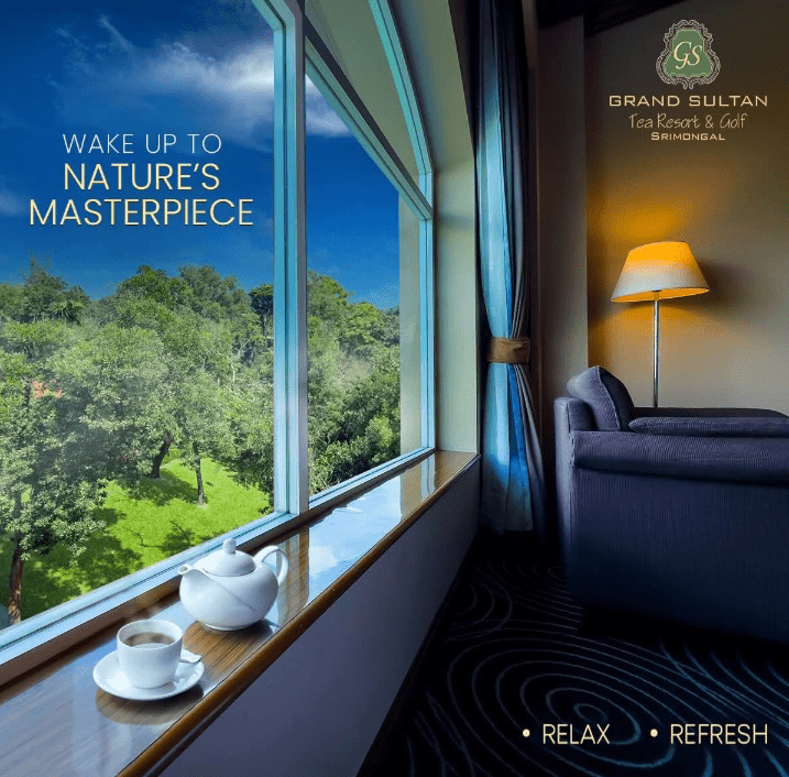 Wake Up to Nature’s Masterpiece at Grand Sultan Tea Resort & Golf