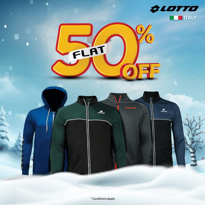 Lotto Jackets Flat 50% OFF - Limited Time Offer | Winter
